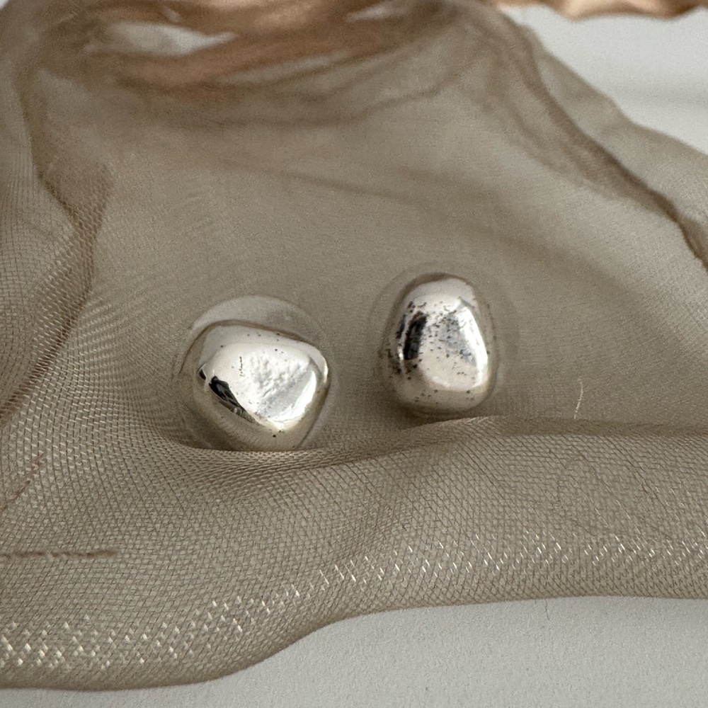 Chico’s Stud Silver Color Earrings